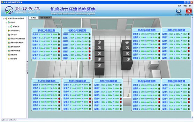 RZ-PC08智能PDU软件界面