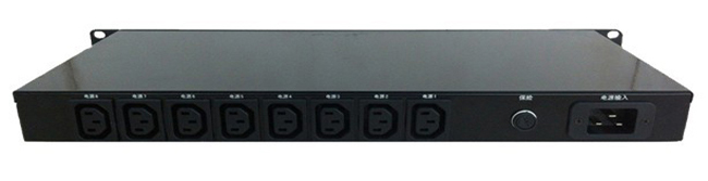 RZ-PC08智能PDU背面图